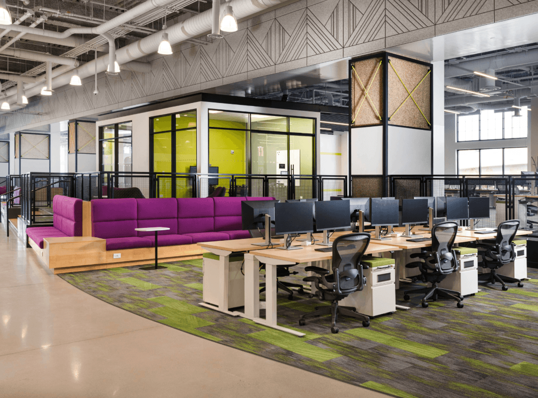 M&T Tech Hub Open Floor Plan